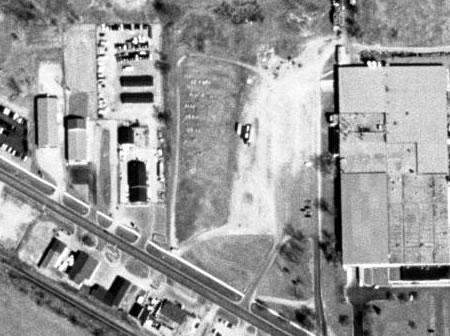 Sunset Drive-In Theatre - Aerial Photo From Terraserver (newer photo)